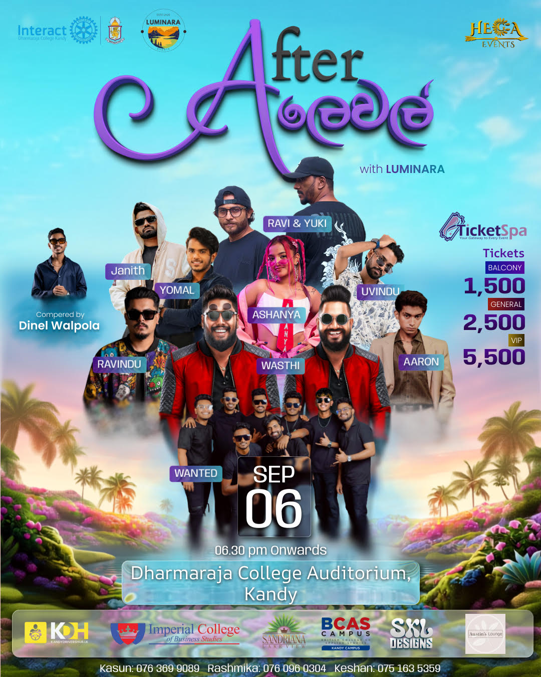 After Groove with Lumina live event featuring R JAY